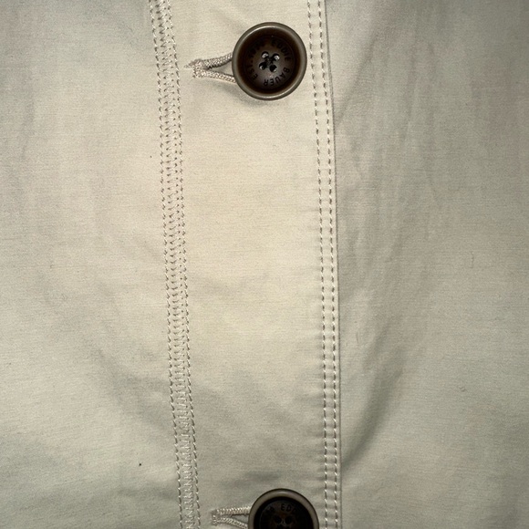 Eddie Bauer Vintage Beige and Yellow Women's Rain Jacket size XL - Picture 4 of 13